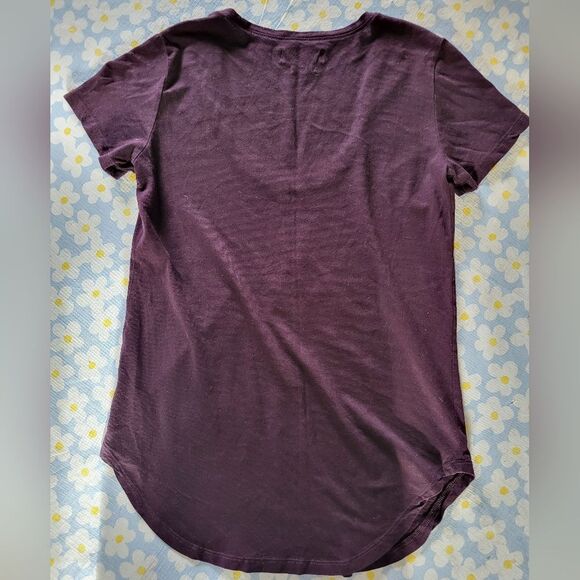 Women's Size XXS/XS Purple and Green Tops - Picture 3 of 3